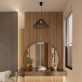 ażurowe czarne lampy wiszące Amalfi I  MAXlight P0579