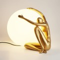 złota lampa stołowa WOMAN 1 Step into Design ST-6020-A Gold