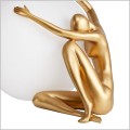 lampa stołowa złota postać kobiety WOMAN 1 Step into Design ST-6020-A Gold
