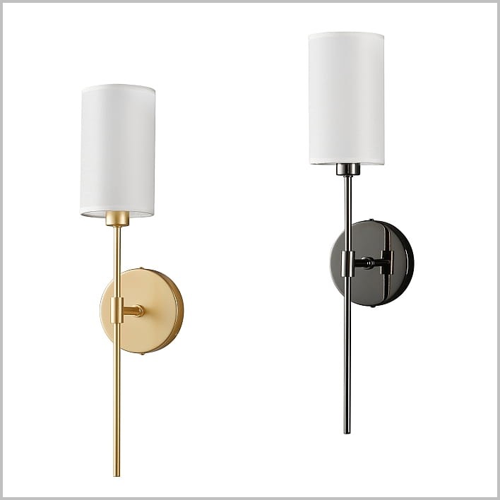 Step into Design kinkiety czarne i złote DARLING ST-9501W