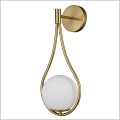 złoty kinkiet do pokoju DROP Step into Design ST-F079 gold