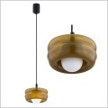 lampa wisząca ze szkła TEVO bursztyn Argon 8816