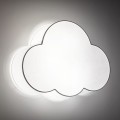 biały kinkiet chmurka CLOUD WHITE TKlighting 1533