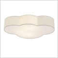 szary plafon do sypialni TK Lighting CLOUD 3145 GRAY