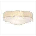 beżowy plafon do sypialni  CLOUD LINEN TKlighting 4336