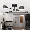 czarny plafon 6 x GX53 HALO 6 BLACK Emibig 1355/6