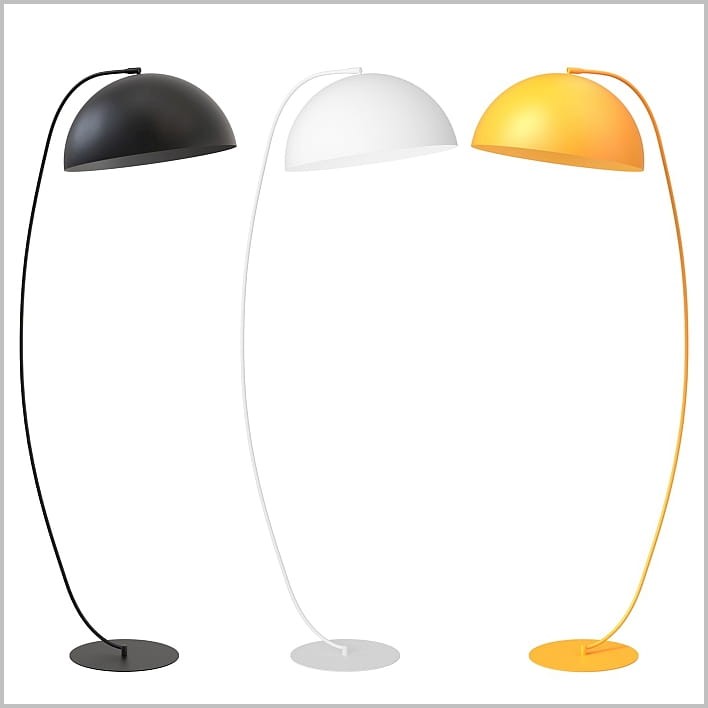 Emibig kolorowe lampy podłogowe ARCOS