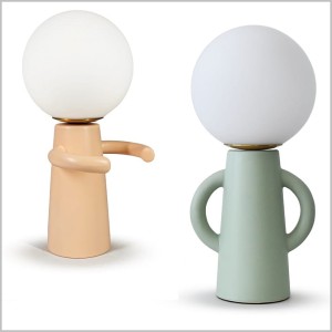 PAUL i PAULA ceramiczne lampki stołowe E27 LyOma