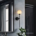 minimalistyczny czarny kinkiet PIRULETA LP-008/1W BK Light Prestige