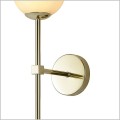 złoty kinkiet łazienkowy IP44 PIRULETA LP-008/1W GD Light Prestige