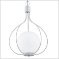 szaro biała lampa wisząca REMI GREY Alfa 60637