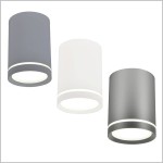 TUBA z białym świecącym paskiem lampa sufitowa 1xGU10 Candellux 