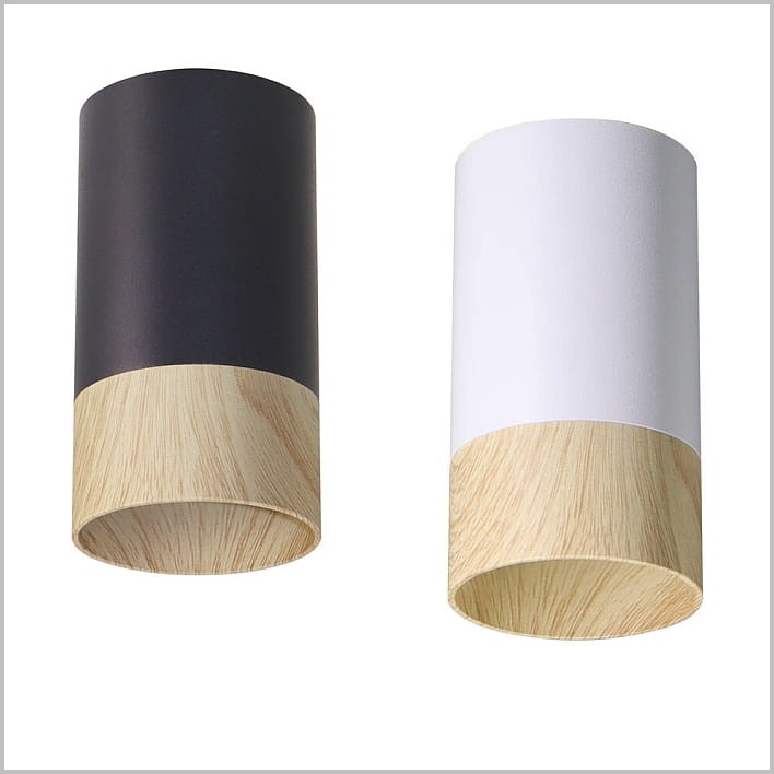 metalowe oprawy sufitowe w kształcie walca 5,5x10 cm Candellux Tuba