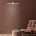 złoty kinkiet LED do wnętrz opulent MODERN-SLIM Light Prestige LP-777/1W M GD
