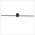 ninimalistyczny czarny kinkiet LED 60 cm MODERN SLIM Light Prestige LP-777/1W L BK