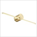 minimalistyczny kinkiet LED w kolorze mosiądzu MODERN-SLIM Light Prestige LP-777/1W M GD
