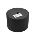 czarna łazienkowa oprawa sufitowa IP54 LED DomenoLED  PZE-MKL907