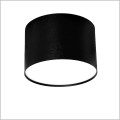 czarne oczko sufitowe IP54 LED DomenoLED  PZE-MKL907