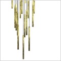 złoto czarny elegancki żyrandol SELTER 17 Premium Gold Emibig 1332/17