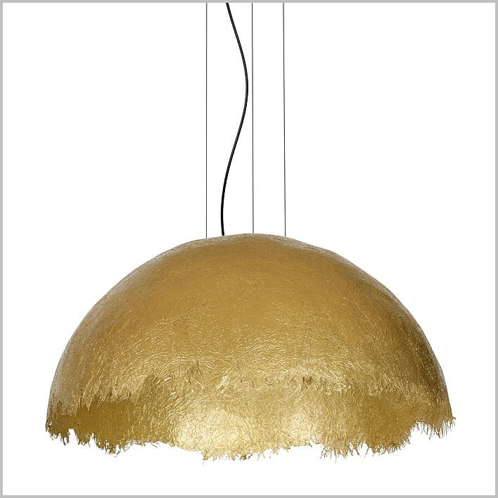 złota lampa wisząca Luminex COMPO 1631