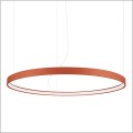 lampa wisząca RIO 110 cm ochra czerwona Thoro TH.397