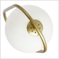 złota lampa wisząca art deco Cordel Candellux 31-73457