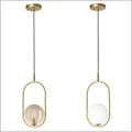 Candellux mosiężne lampy wiszące Cordel