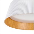 lampa wisząca biały i drewno FRILL Step into Design ST-DL6487-WH