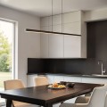 podłużna lampa liniowa nad stół kuchenny MERIDA  DDXT2000B DomenoLED