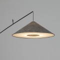 lampa podłogowa szary klosz na wysięgniku POISE A UMBRA GREY Nowodvorski 11767