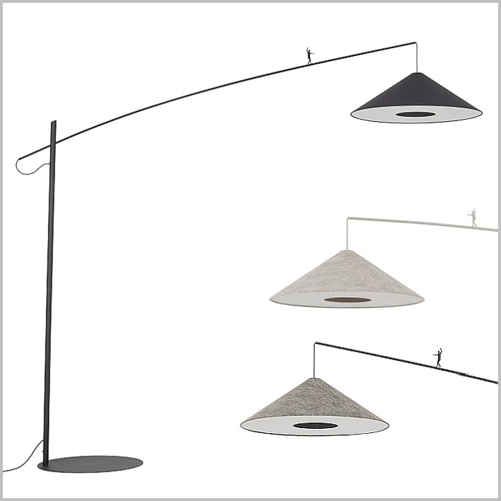 Nowodvorski designerskie lampy podłogowe POISE A
