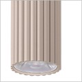 szaro beżowa lampa wisząca IVAR Thoro taupe
