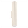 bezowa tuba kinkiet LED karbowany PUSH DIMM/DALI 2 IVAR TH.622