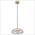 złoto szklana lampa wisząca 3000K DISCO LED Step into Design