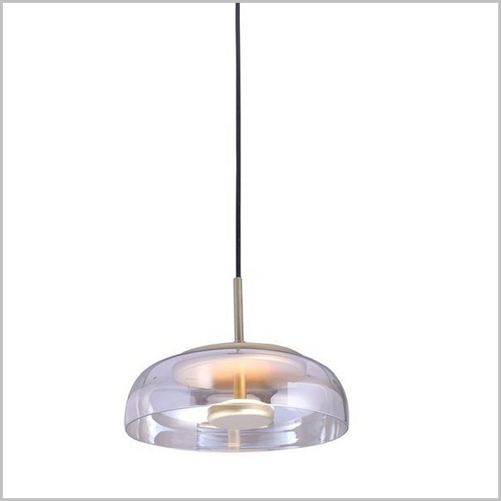 szklana lampa wisząca DISCO LED Step into Design