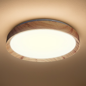 ORINOKO plafon drewniany LED  48 cm 4000K Milagro