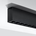 czarny plafon w stylu industrialnym LED SOREN Thoro