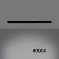 czarny plafon LED 4000 K SOREN Thoro TH.284