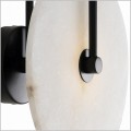 kinkiet LED z marmurowym kloszem RETRO MAXlight W0401