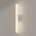 szklane kinkiety z czarną podstawą do łazienki LINEA Light Prestige LP-0510/1W-61 CH