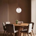 designerska lampa wisząca szklana nad stół kolor terakota SACRAMENTO Argon 8829