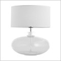 elegancka szklana lampa stołowa SEKWANA Argon 3051