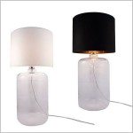AMARSA TRANSPARENT designerska szklana lampa stojąca 50 cm Zuma Line