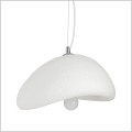 nowoczesna biała lampa wisząca STONE Step into Design DN426-300