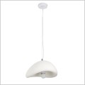 amorficzna biała lampa wisząca STONE Step into Design DN426-400