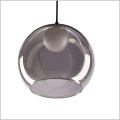 szklane lampy wiszące grafitowe szkło BRIN candellux 31-38333
