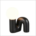 designerska czarna lampka nocna QUINN Trio RL R56821015