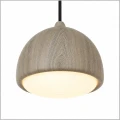 lampa wisząca z drewna dębowego ACORN I Hellux  8550144