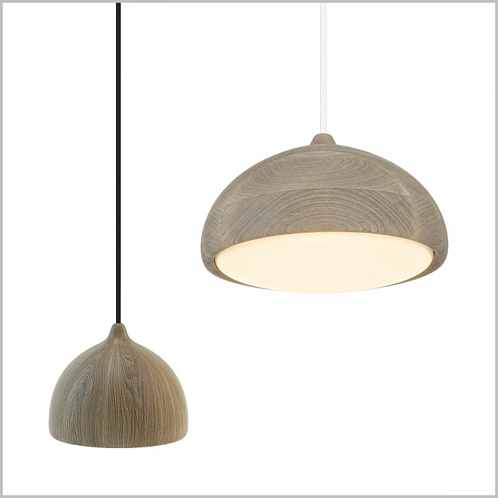 lampy wiszące z naturalnego drewna ACORN DĄB Hellux