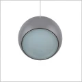 lampa wisząca szara kula 14 cm BALLI-1 KULE Hellux 8540112